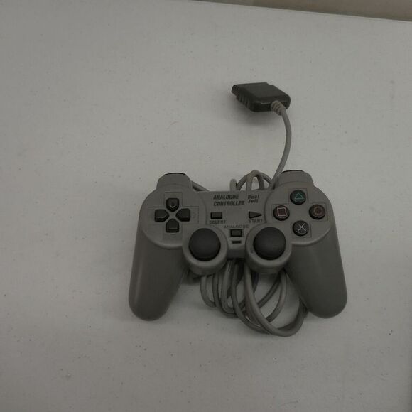 Other - Playstation 1 PS1 Analogue Controller Dual Jolt Turbo Gray Tested & Working